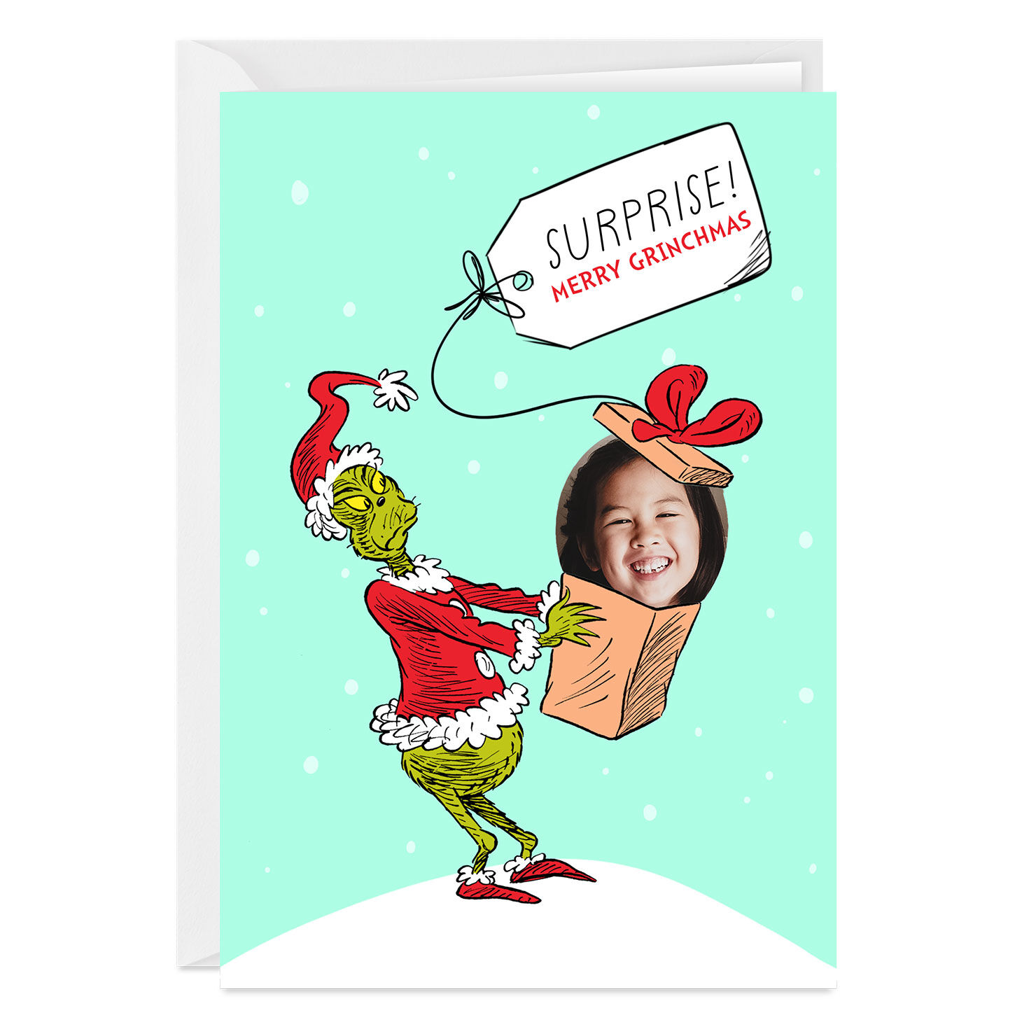 Dr. Seuss's How the Grinch Stole Christmas!™ Grinchmas Surprise Custom Christmas Card
