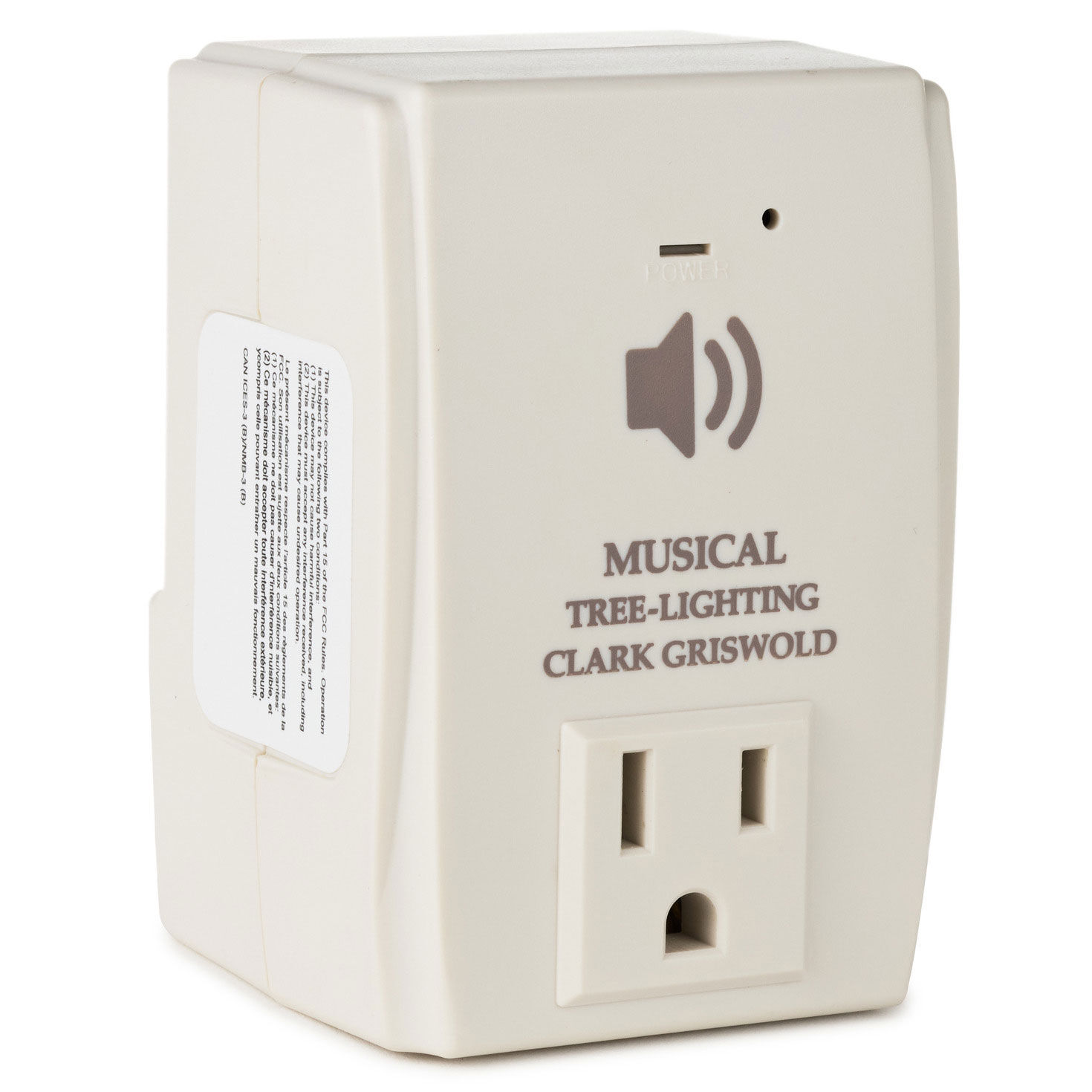 Clark Griswold Holding Cords Wireless Tree Lighter upclose view plug image number 4