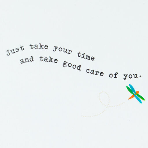 Relax, Renew, Recuperate Turtle Get Well Card, 