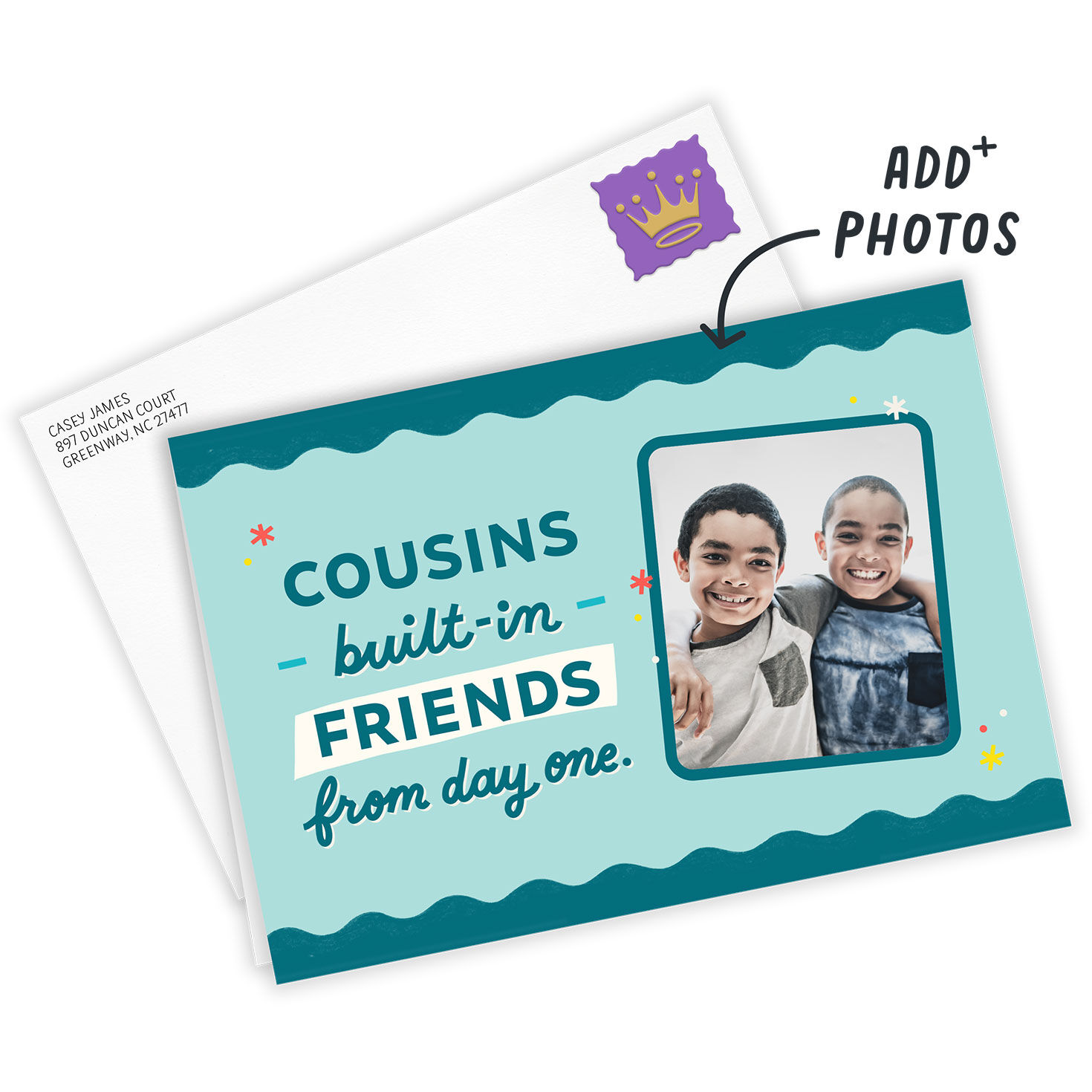 Friends From Day One Custom Card for only USD 4.99 | Hallmark