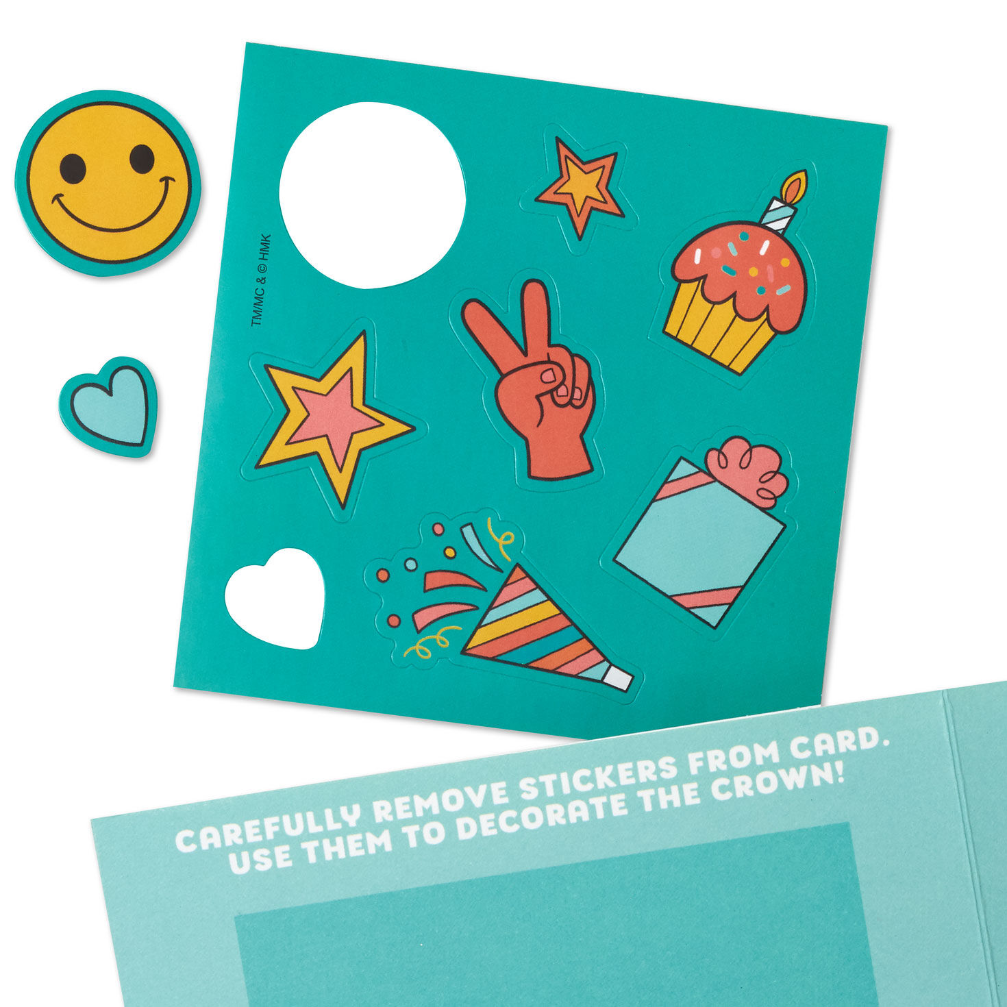 Enjoy the Royal Treatment 5th Birthday Card With Crown and Stickers for only USD 6.99 | Hallmark