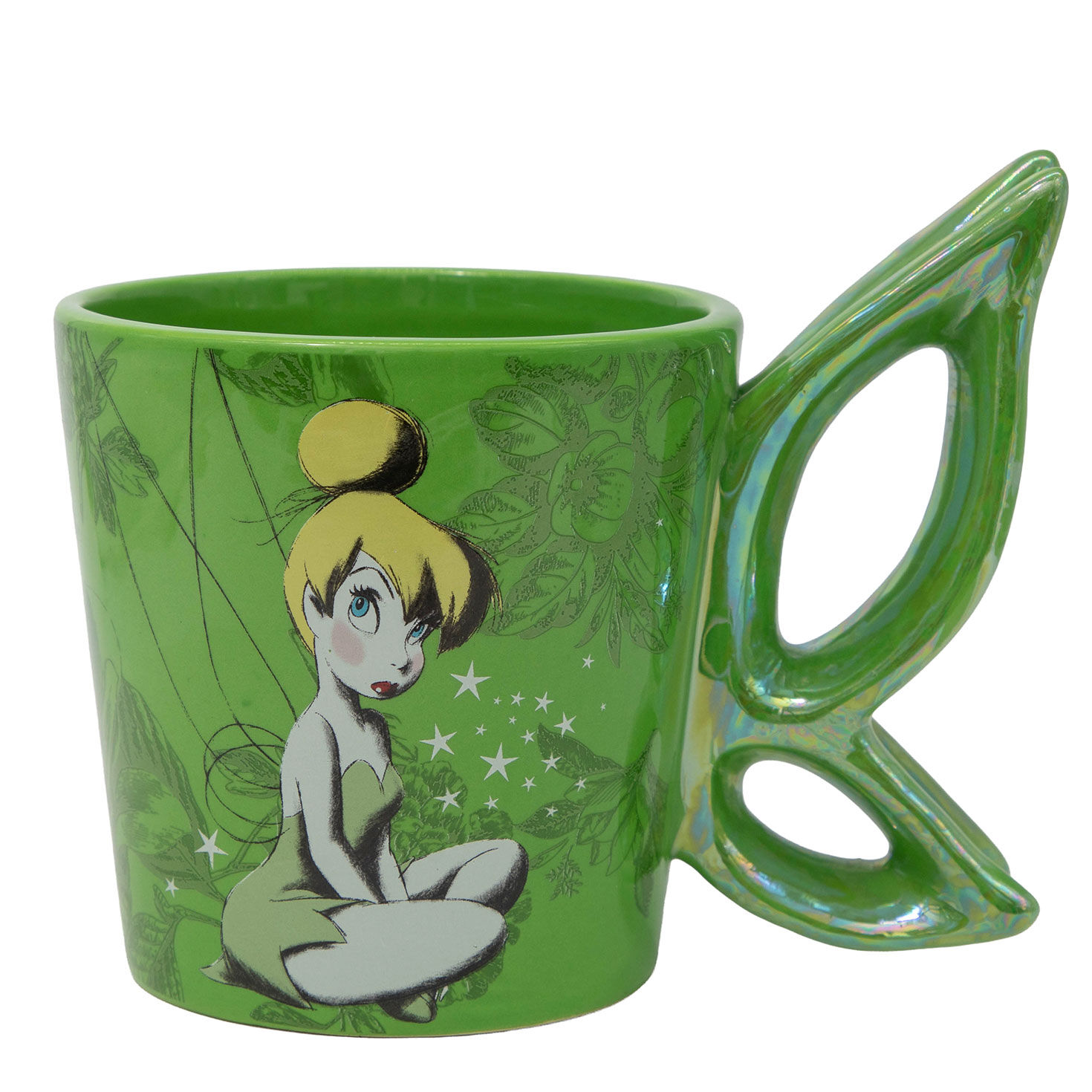 R Squared Disney Tinker Bell Green Mug, 14 oz.