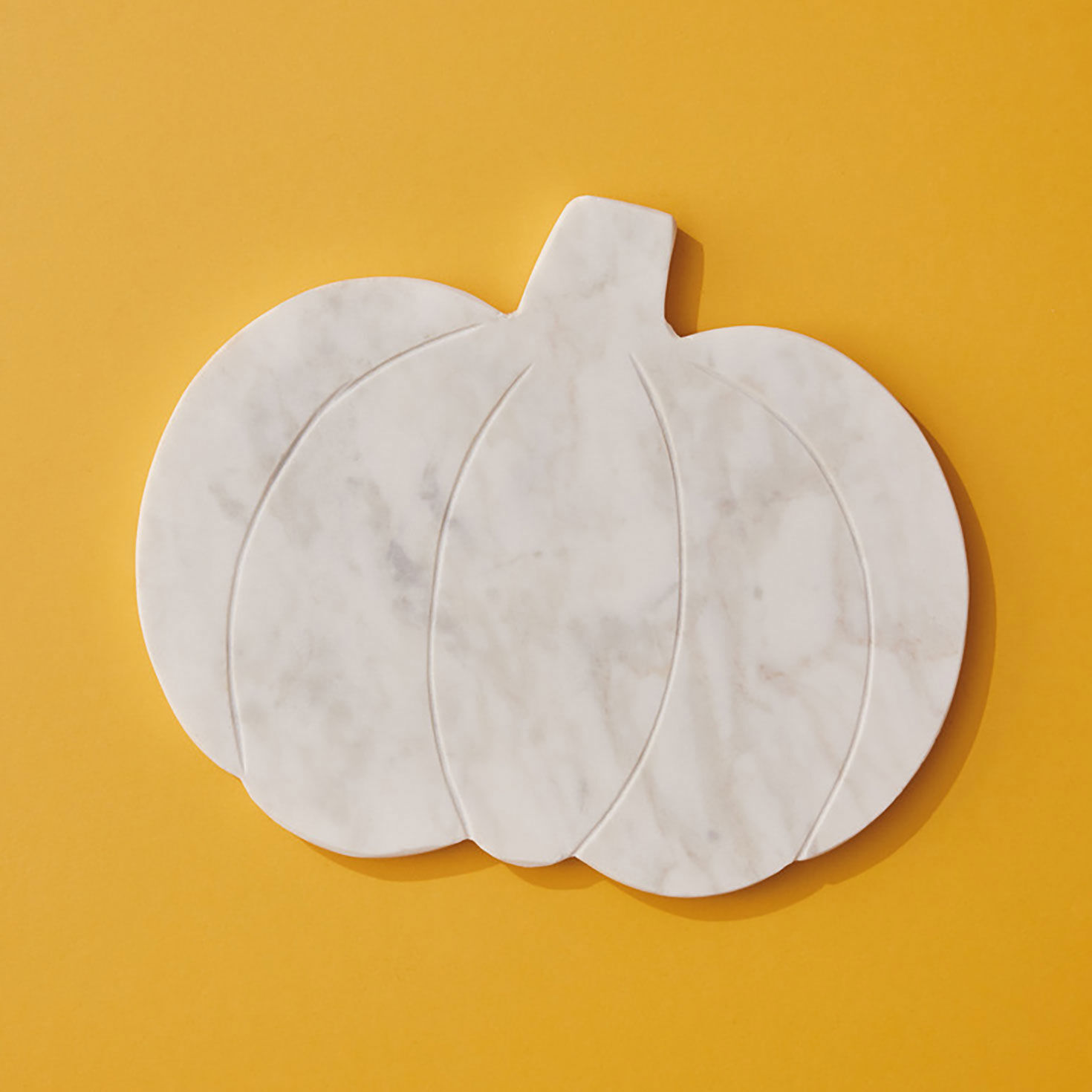 Marble Pumpkin Serving Board Front image number 1