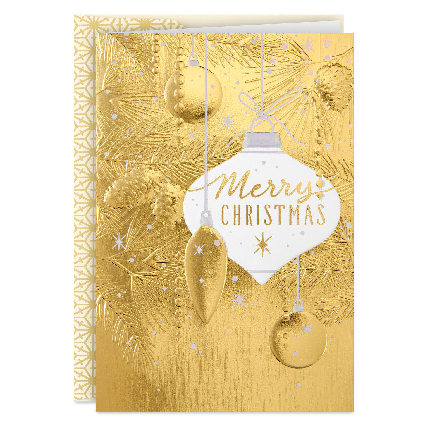Elegant Gold Foil Ornaments Boxed Christmas Cards, Pack of 16 for only USD 20.49 | Hallmark