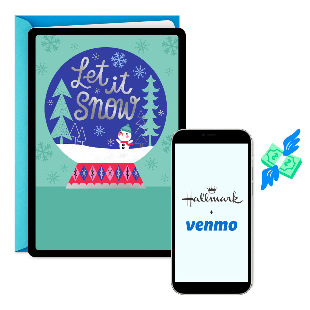 Cozy Winter Wishes Venmo Holiday Card Greeting Cards Hallmark