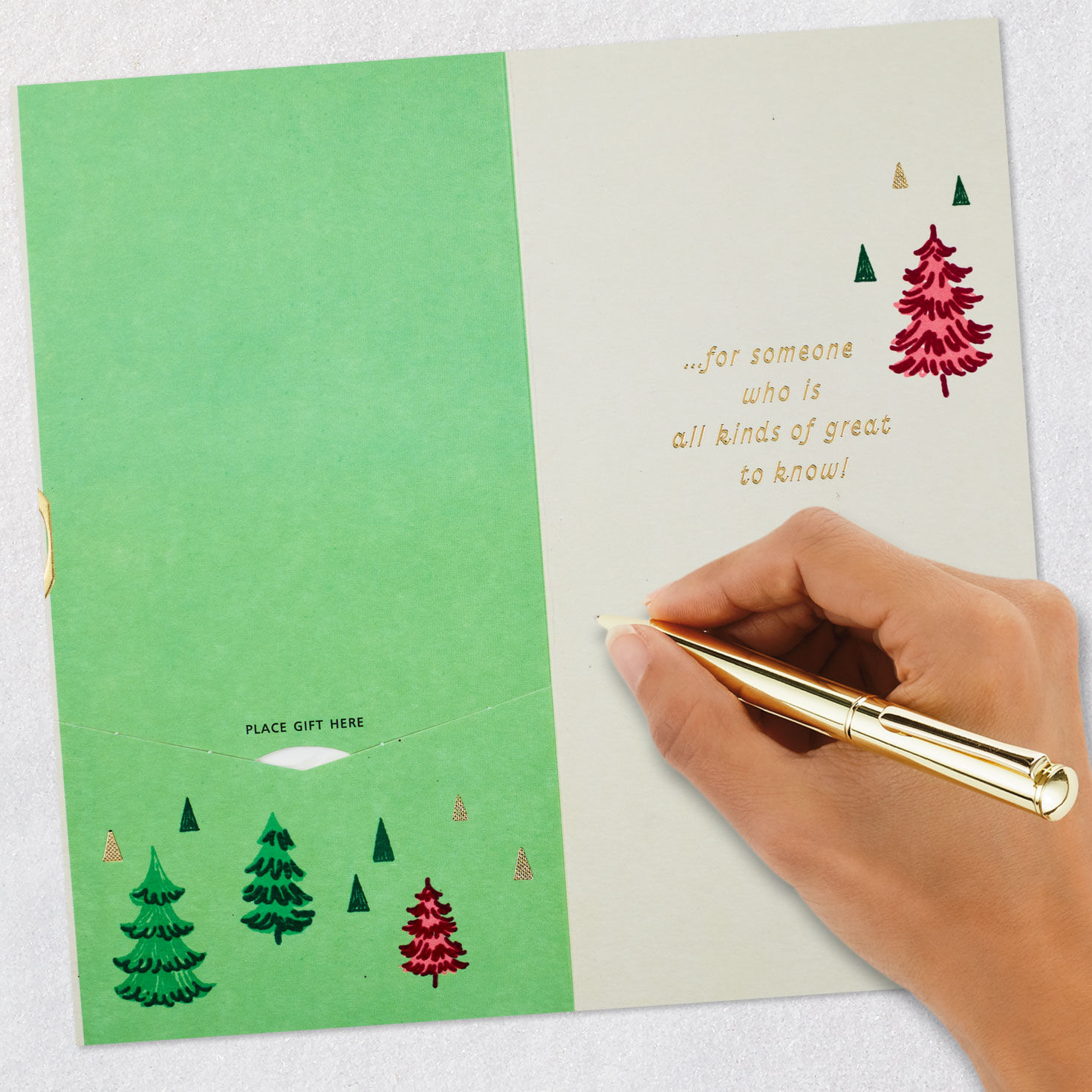 All Kinds of Merry Money Holder Christmas Card for only USD 4.99 | Hallmark