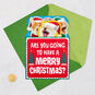 Caroling Cats Funny Musical Pop-Up Christmas Card Card Front with Envelope and Gold Seal image number 6