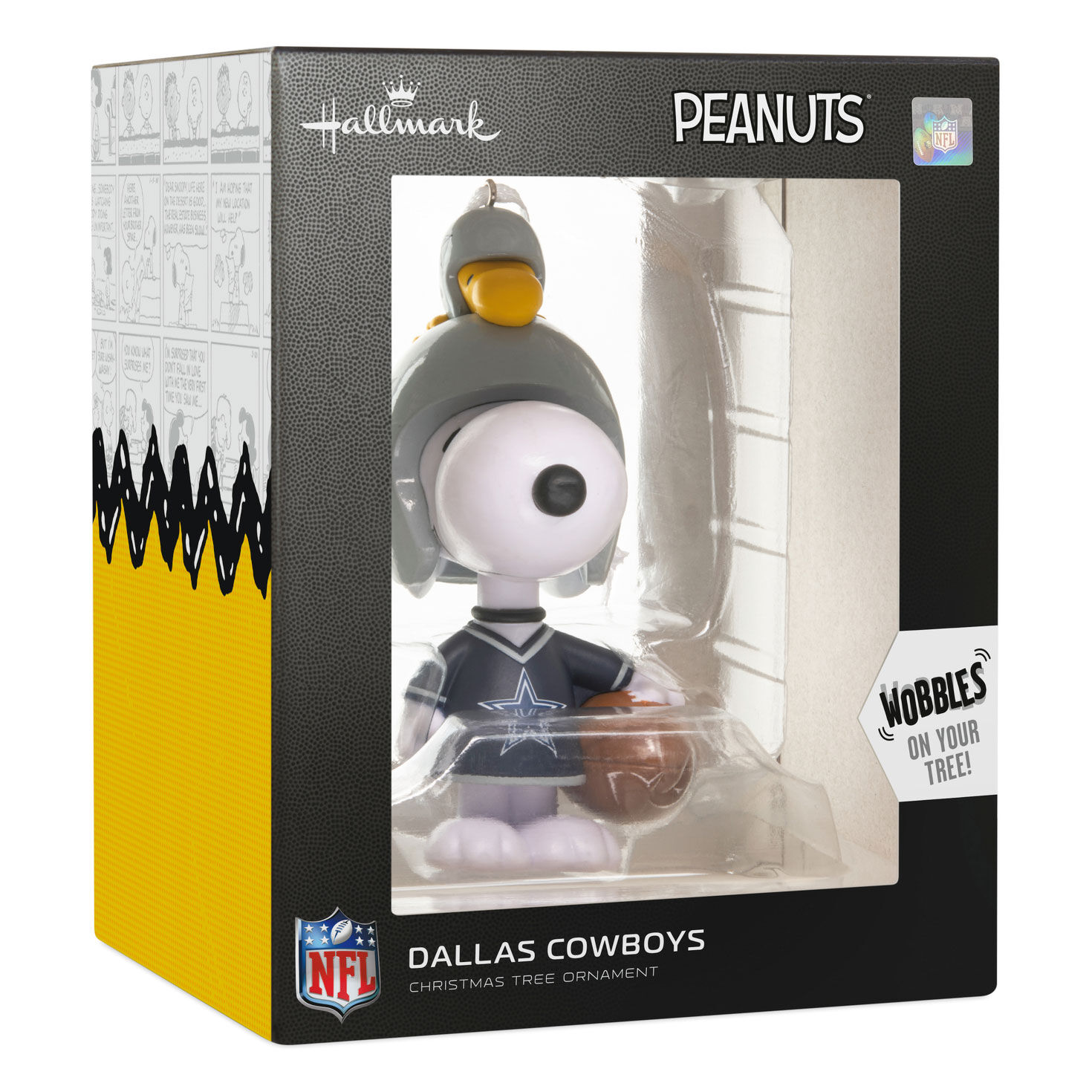 Snoopy Dallas Cowboys Christmas Ornament  image number 7