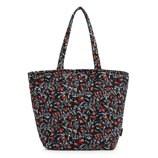 Vera Bradley Grand Tote in Perennials Noir, 