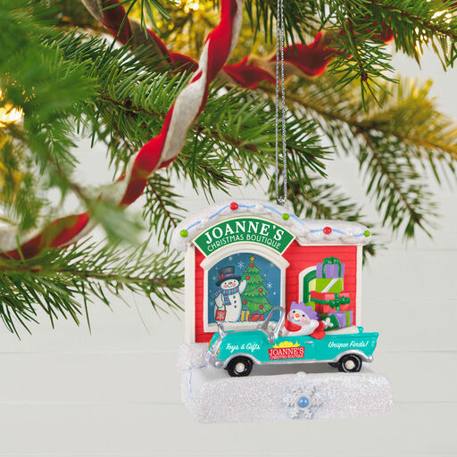 Happy Holiday Parade Collection Joanne's Christmas Boutique Musical Ornament With Light, 