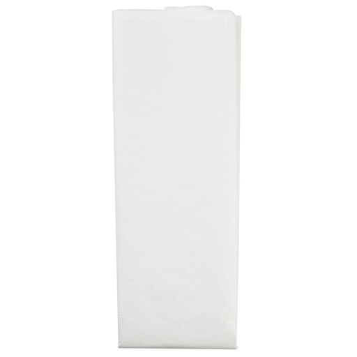 Solid White Tissue Paper, 8 Sheets, 