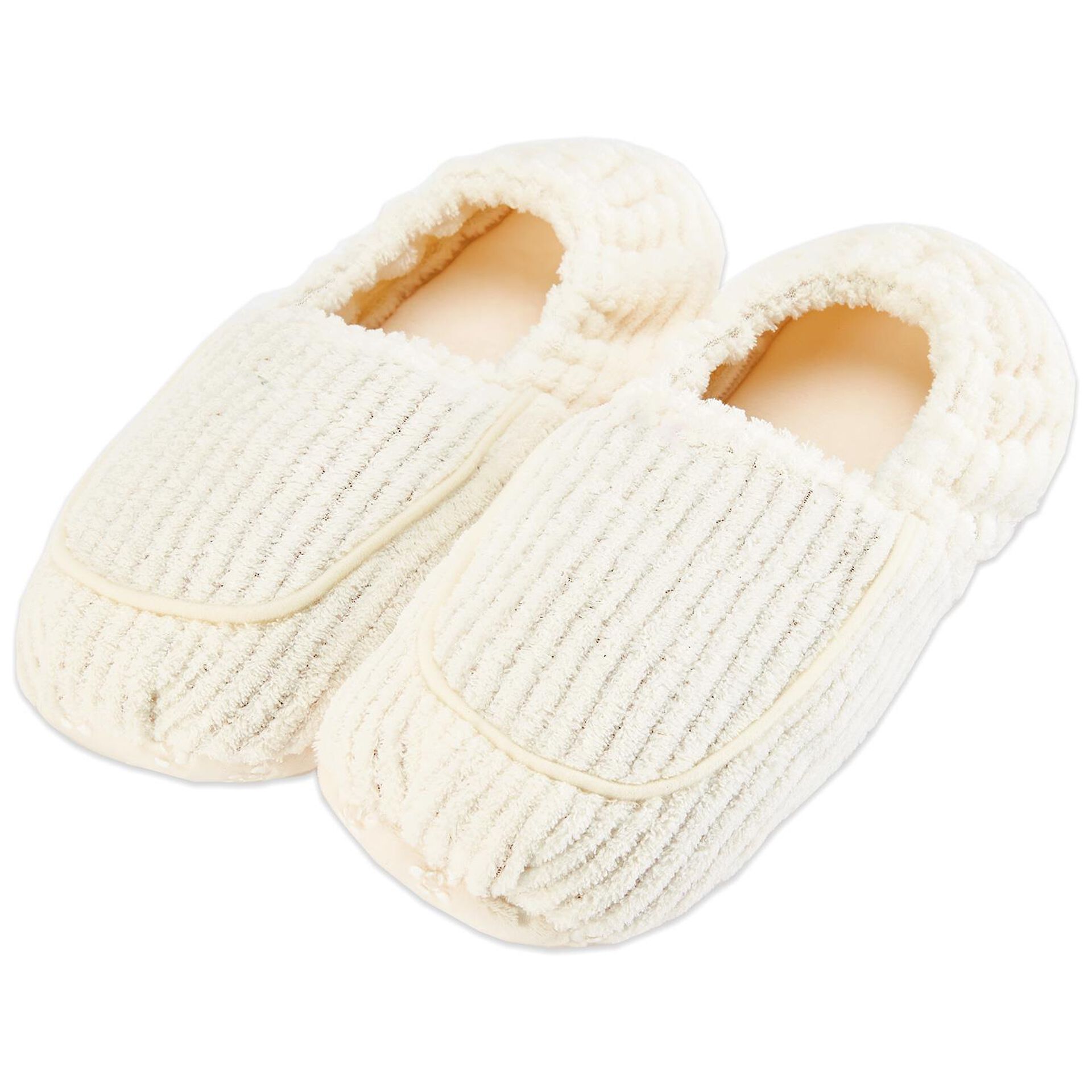 Warmies Heatable Scented Cream Slippers Socks & Slippers Hallmark