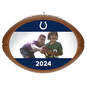 NFL Football Indianapolis Colts Text and Photo Personalized Ornament, , large image number 1