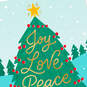 Joy, Love, Peace, Happiness Video Greeting Christmas Card, , large image number 4