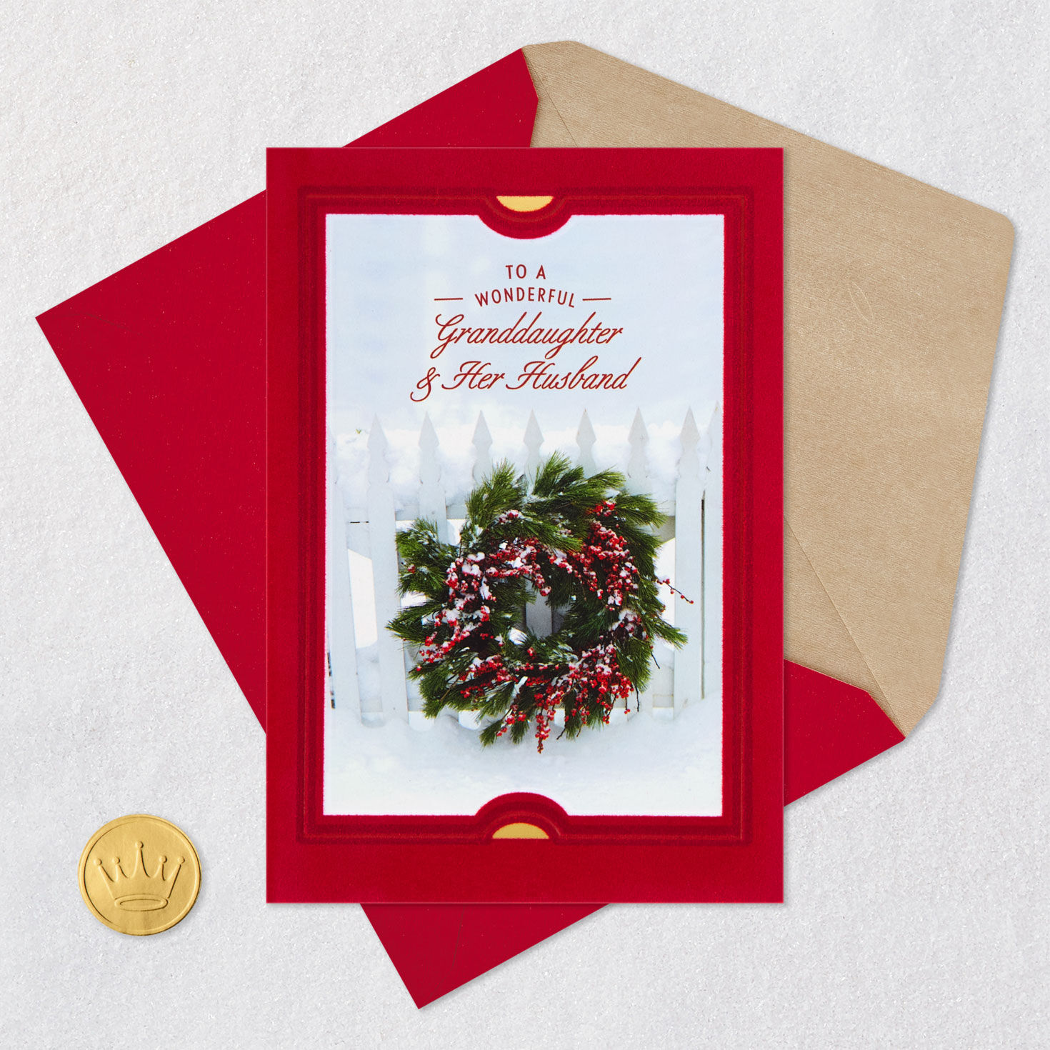 Your Joy and Happiness Mean So Much Christmas Card for Granddaughter and Husband for only USD 5.59 | Hallmark