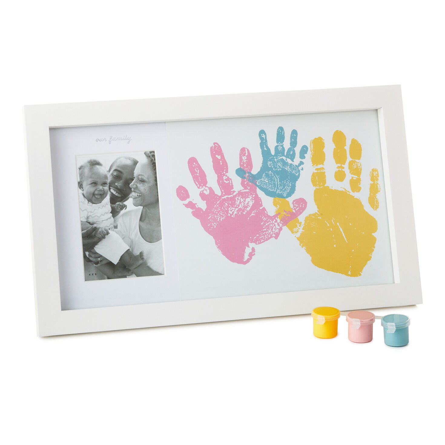 Our Family Handprint Picture Frame Kit, 4x6 - Picture Frames - Hallmark