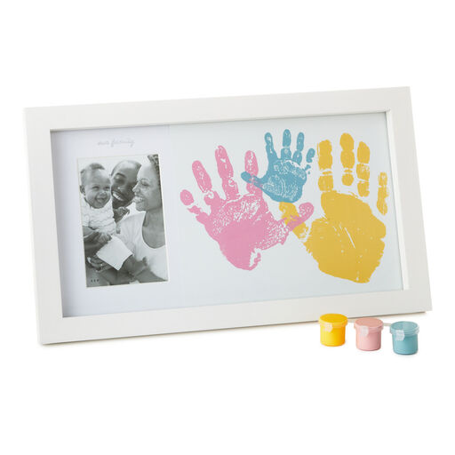 Our Family Handprint Picture Frame Kit, 4x6, 
