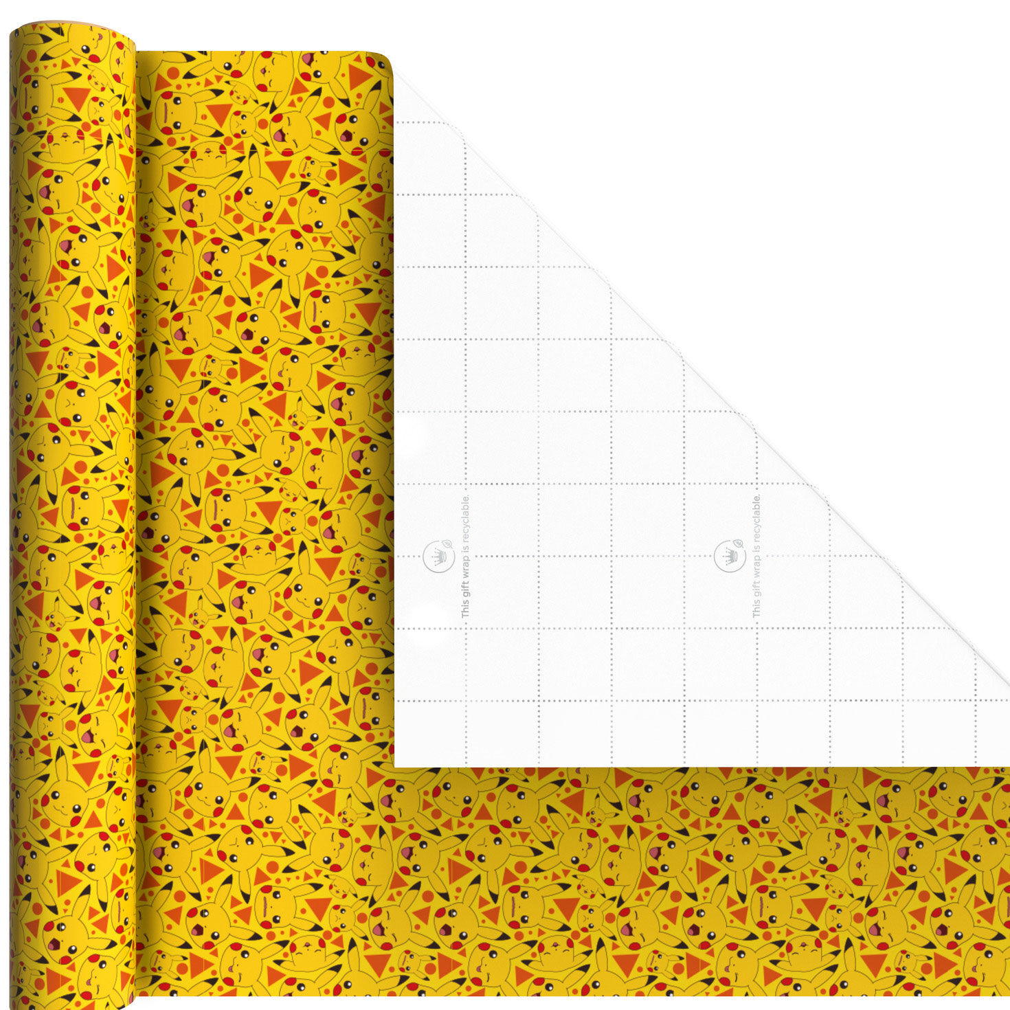 Pok&eacute;mon Pikachu Mini Gift Wrap Roll Assortment Wrap Square image number 6