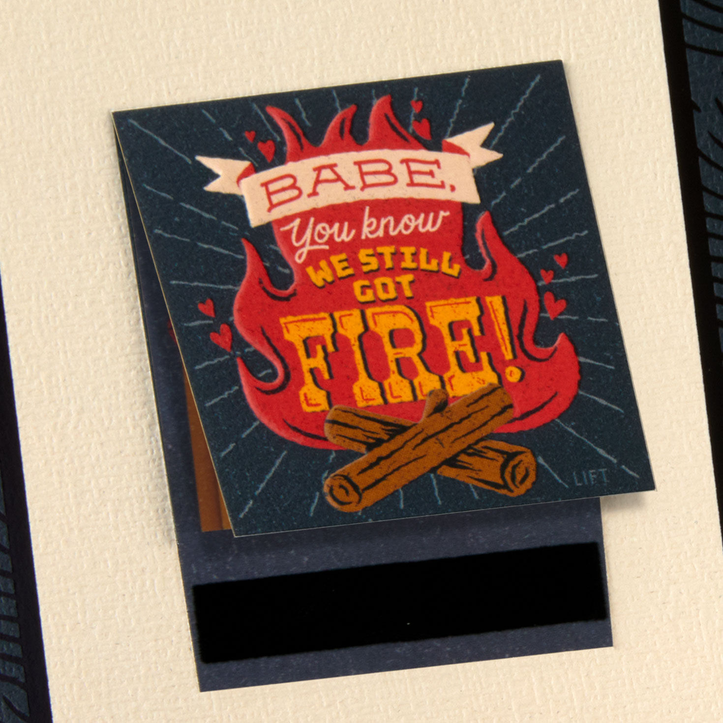 We Still Got Fire Romantic Birthday Card for Him, , large image number 4