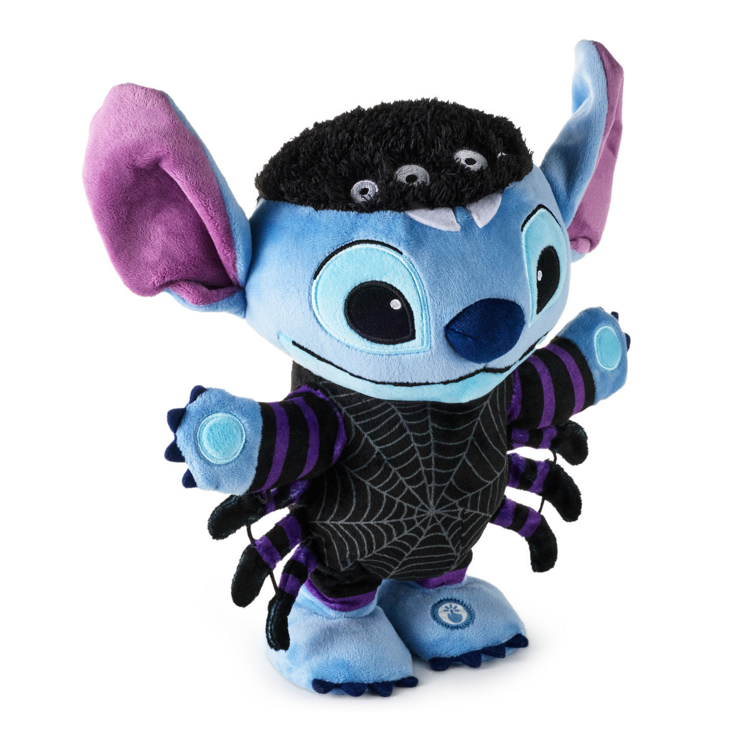 Plush Stitch in Spider Costume With Sound and Motion side image number 3
