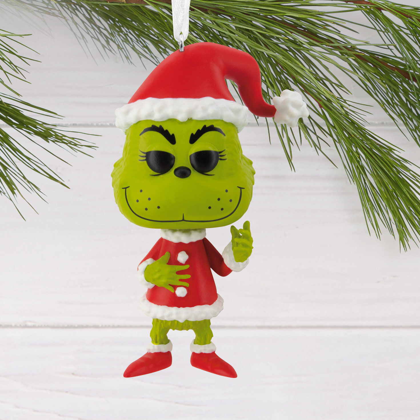 Dr. Seuss's How the Grinch Stole Christmas!&trade; Grinch Funko POP!&reg; Hallmark Ornament, , large image number 2