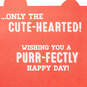 Cute-Hearted Kitten Birthday Card With Sound and Motion, , large image number 2