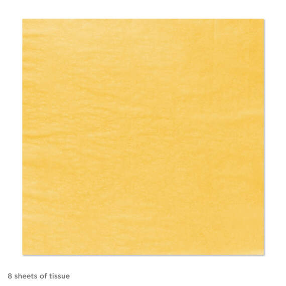 Buttercup Yellow Tissue Paper, 8 sheets, Buttercup Yellow, large image number 3