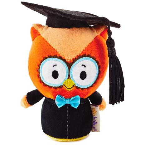 itty bittys® Grad Owl 2019 Stuffed Animal, , large