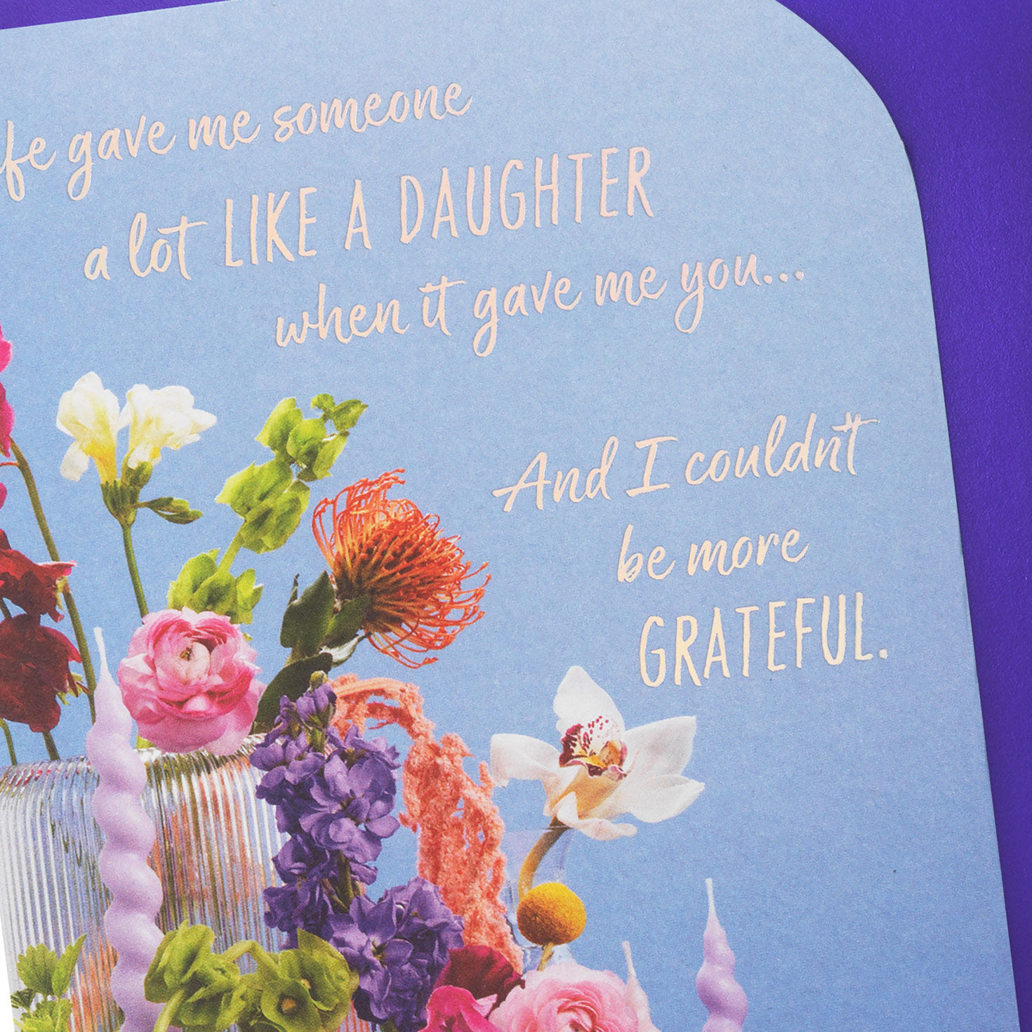 Grateful for You Birthday Card for Like a Daughter for only USD 3.99 | Hallmark