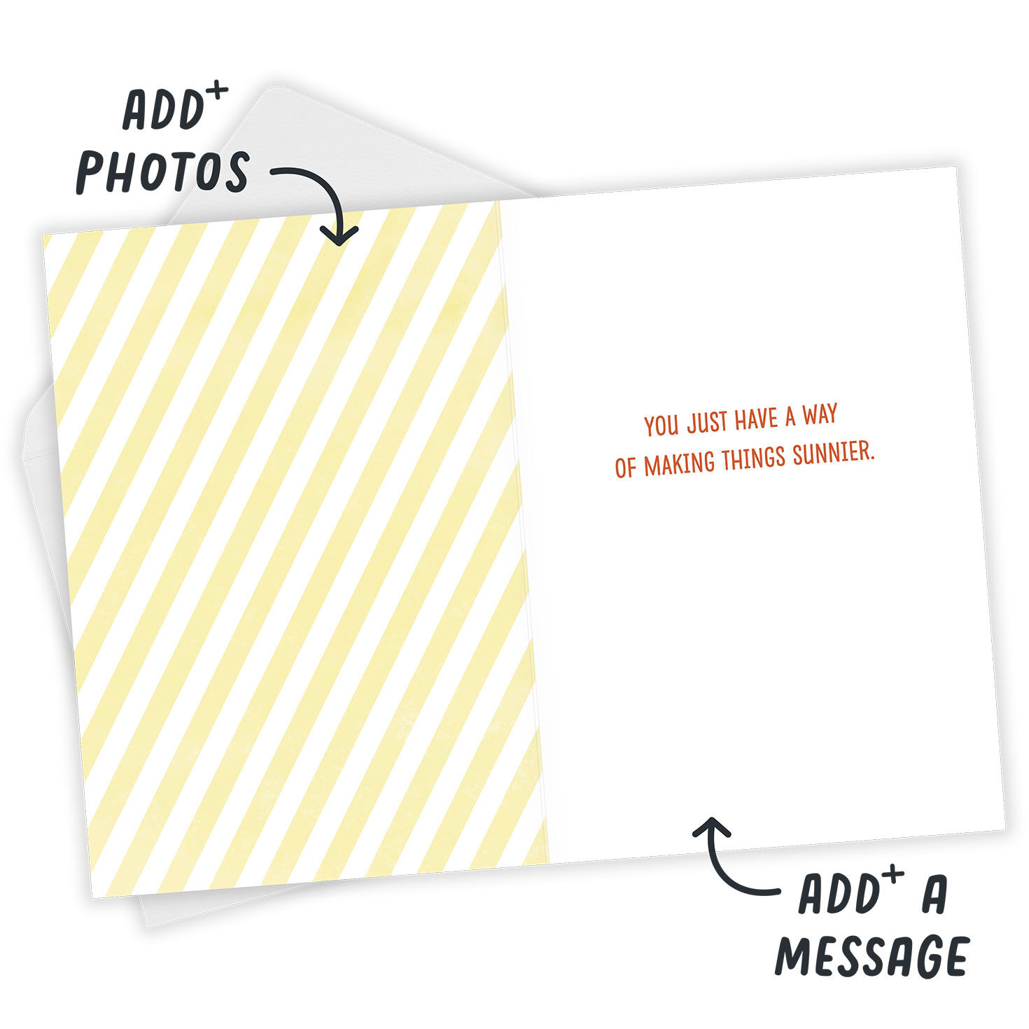 You Make Things Sunnier Custom Card for only USD 4.99 | Hallmark