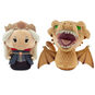 itty bittys® House of the Dragon™ Rhaenyra™ and Syrax™ Plush, Set of 2, , large image number 1