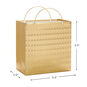 Gold Diamonds Small Square Gift Bag measurement image number 3