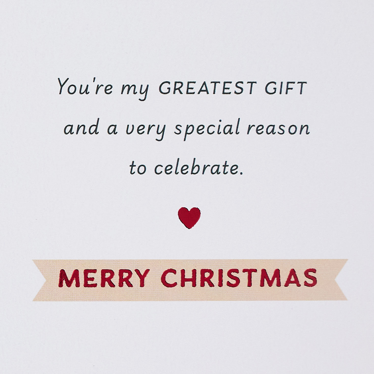 Mountain Landscape Husband Christmas Card Sentiment image number 3