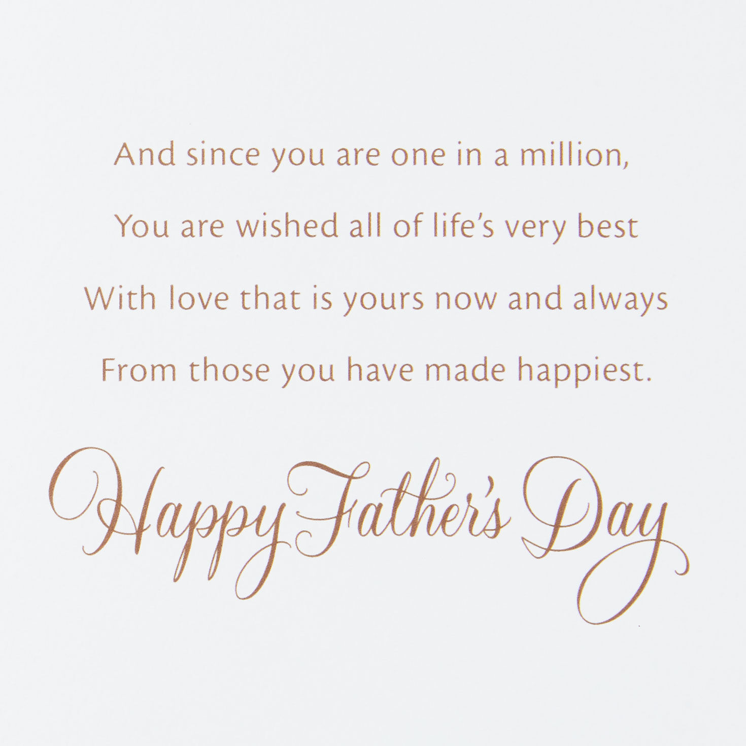Leaves on Brown Dad Father's Day Card Sentiment image number 3