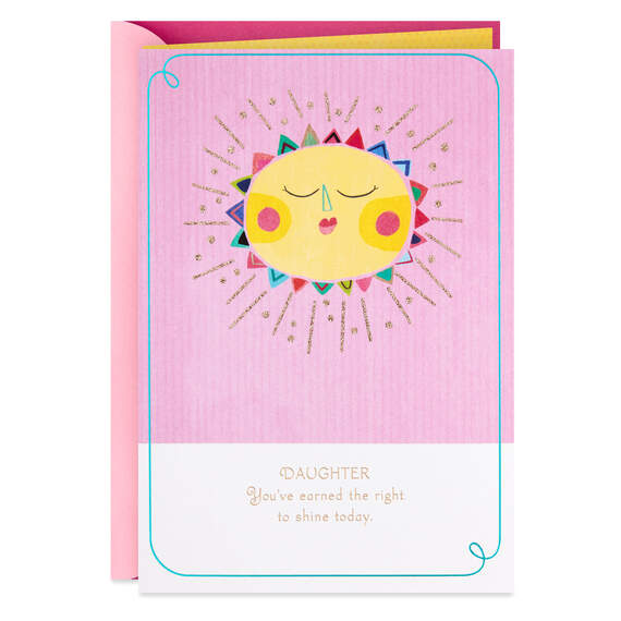 Shine On, Daughter Mother's Day Card