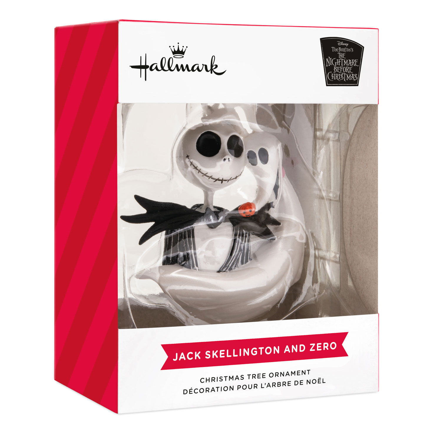Nightmare Before Christmas Jack and Zero Ornament  image number 5