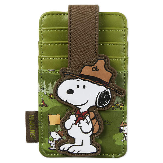 Loungefly Peanuts Beagle Scouts Snoopy Card Holder
