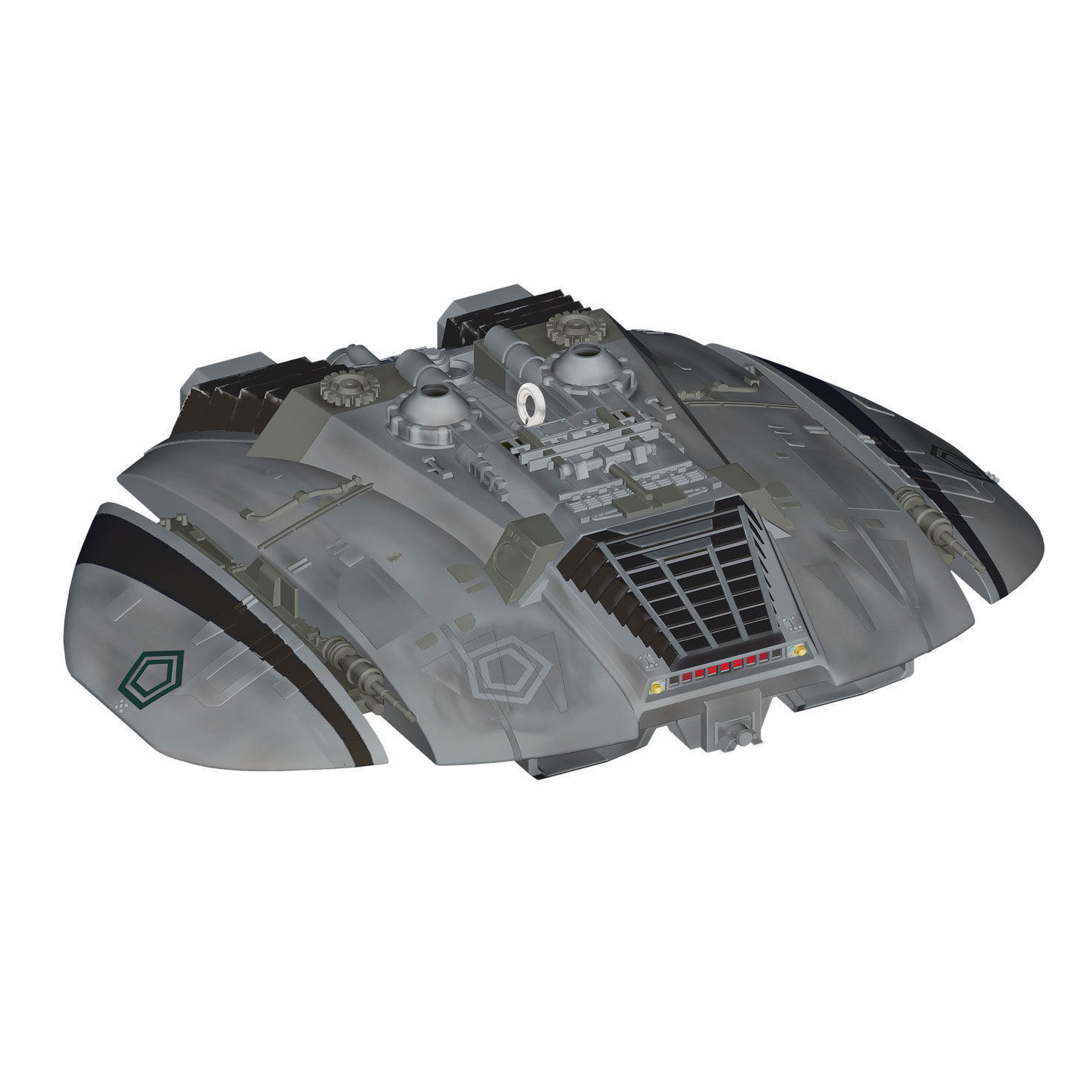 Battlestar Galactica Cylon Raider Ornament