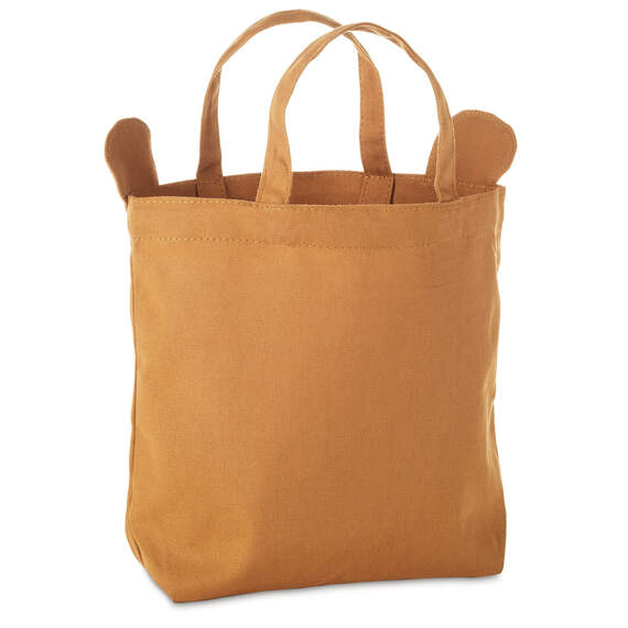 Brown Bear Fabric Gift Bag, , large image number 5