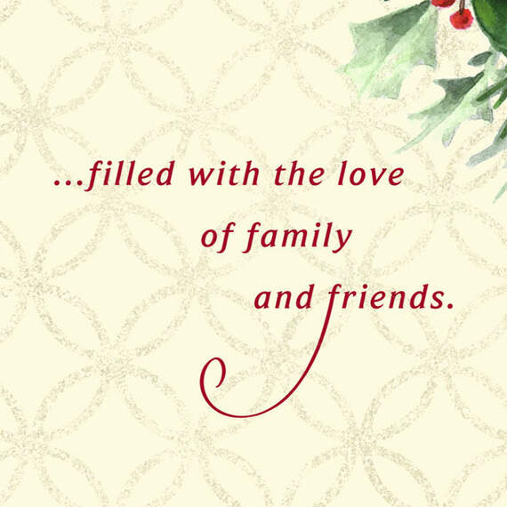 A Season Filled With Love, Family and Friends Christmas Card From Us, , large image number 2