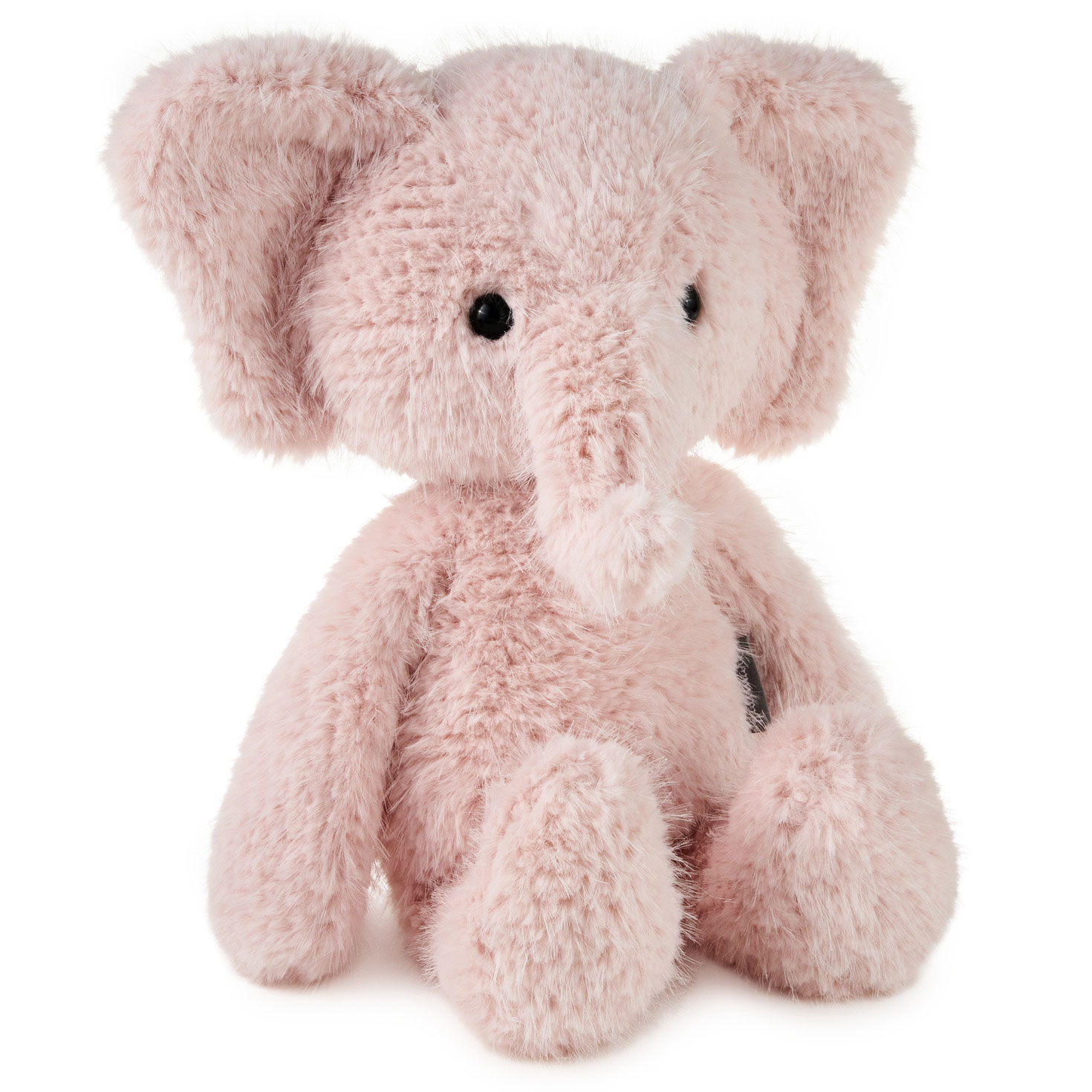 Pink Elephant Plush, 10"