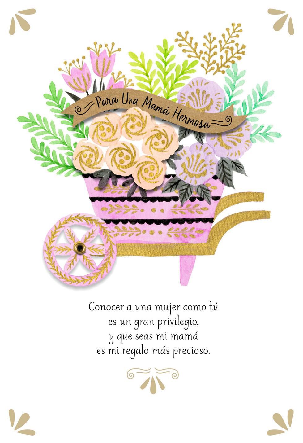 A Beautiful Mom Spanish-Language Mother's Day Card
