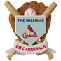 MLB Baseball Personalized Ornament, Cardinals™, , large image number 1
