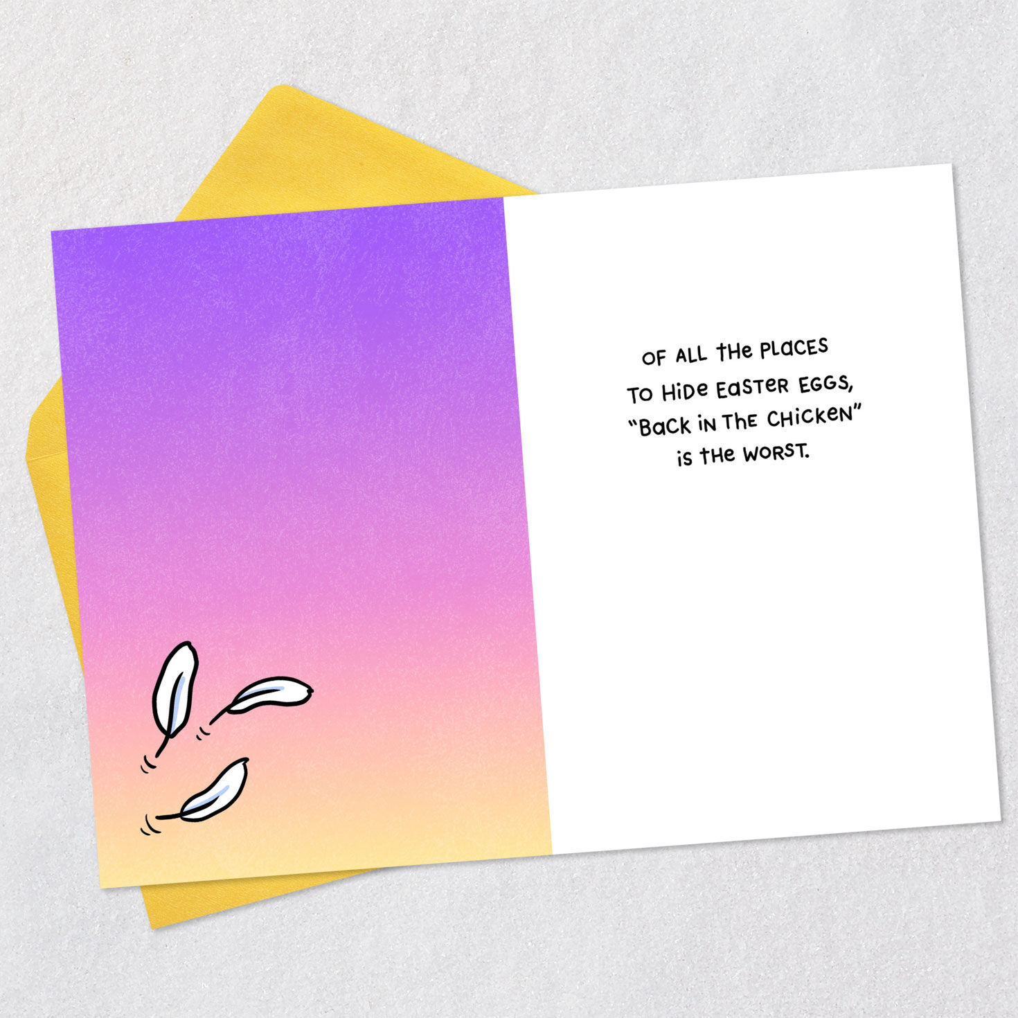 Easter Eggs Back in the Chicken Funny Easter Card, , large image number 3