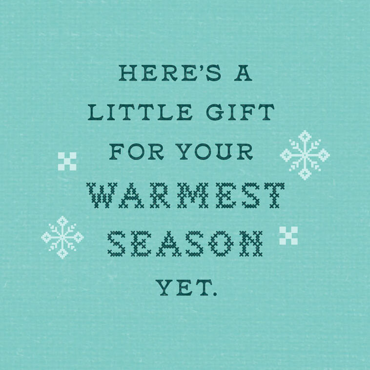 Cross Stitch Sign Money Holder Christmas Card Sentiment image number 2