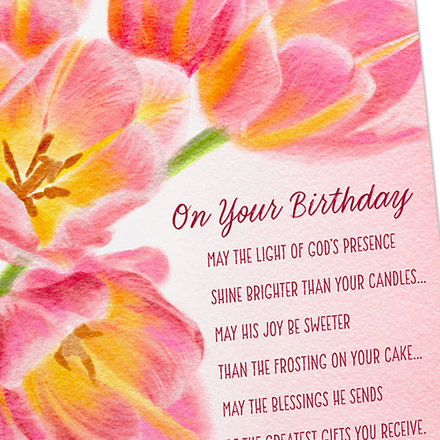 Classic Floral DaySpring Birthday Cards Assortment Cover Detail image number 5