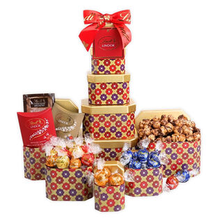 Decadent Lindt Gift Tower of Treats