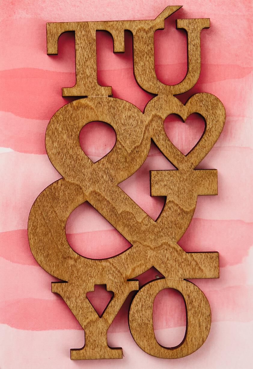 Tú & Yo Siempre Spanish Language Anniversary Card