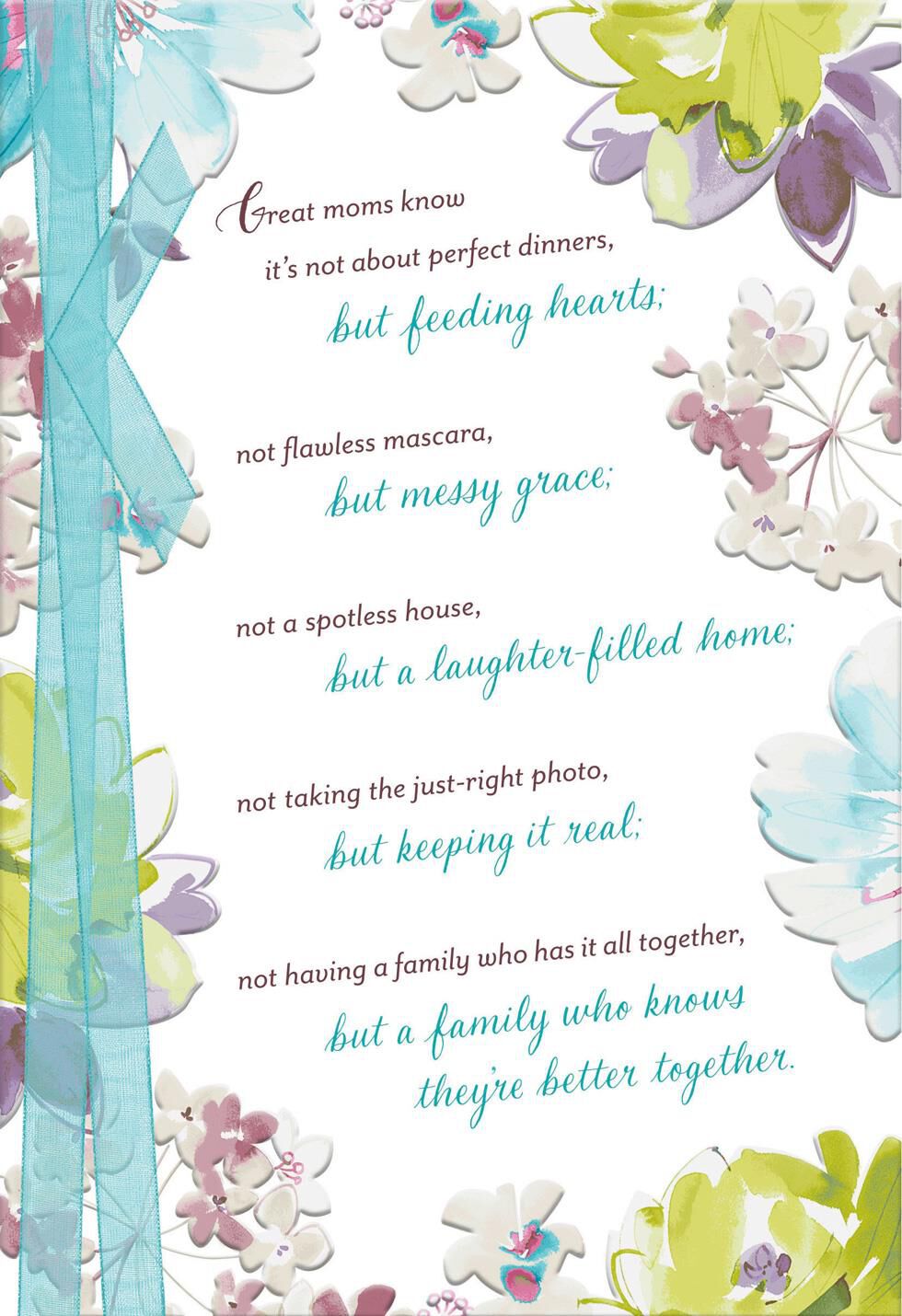 We Are Better Together Religious Mother's Day Card