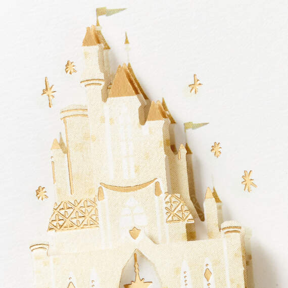 3.25" Mini Disney Princess Castle Wishing on a Star Card, , large image number 6